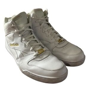 Reebok High Top Sneakers, White, US Men’s 15
